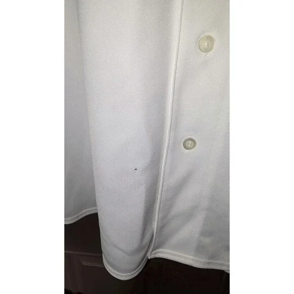 Steve Yeager LA Dodgers #7 NEW Majestic. Small black spot XL